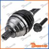 Demi-Arbre de Transmission avant gauche pour VW | NPW-VW-220, 3Q0407271BA